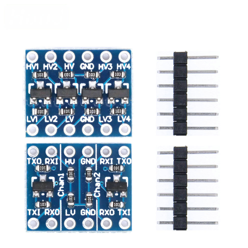 Level Shifter 3.3V - 1-0pcs 2/4 Channels IIC I2C Logic