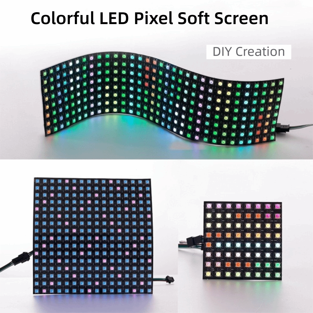 RGB Full Color WS2812B LED Pan - Rgb Led Matrix 8X8 ulasan dan harga