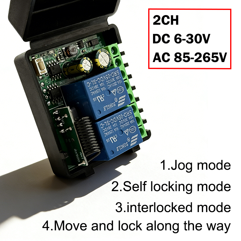 10A Relay Receiver Module 433M - 433Mhz Receiver Module ulasan dan harga