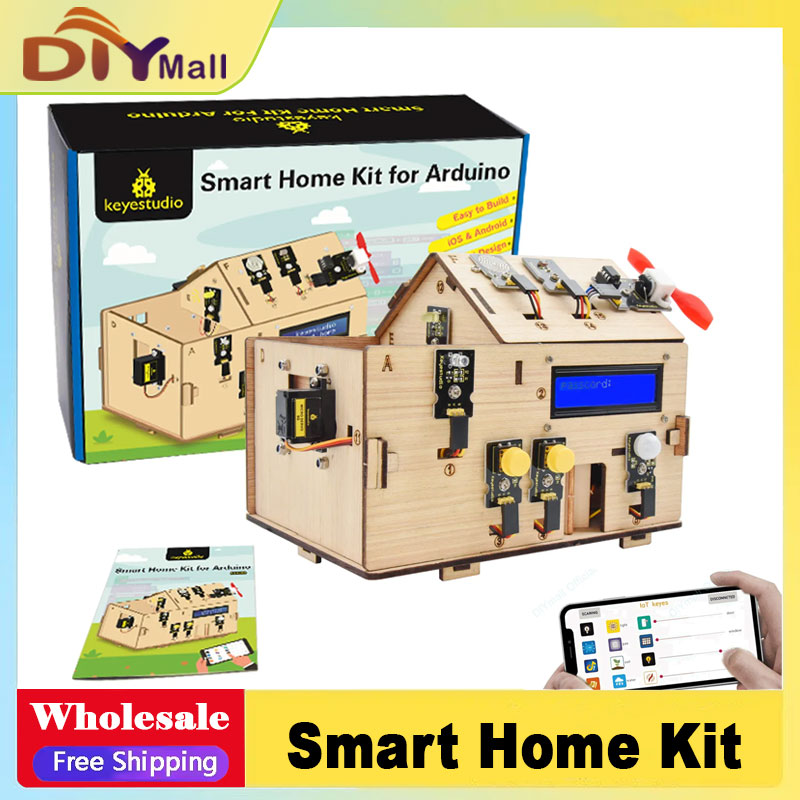 Keyestudio Smart IoT Home Kit  - Home Automation Diy Kit ulasan dan harga