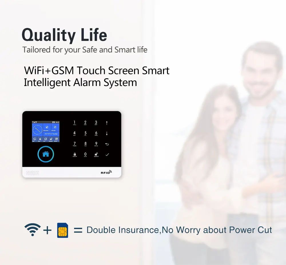 PGST - Home Alarm System Kits  - Home Automation Diy Kit ulasan dan harga
