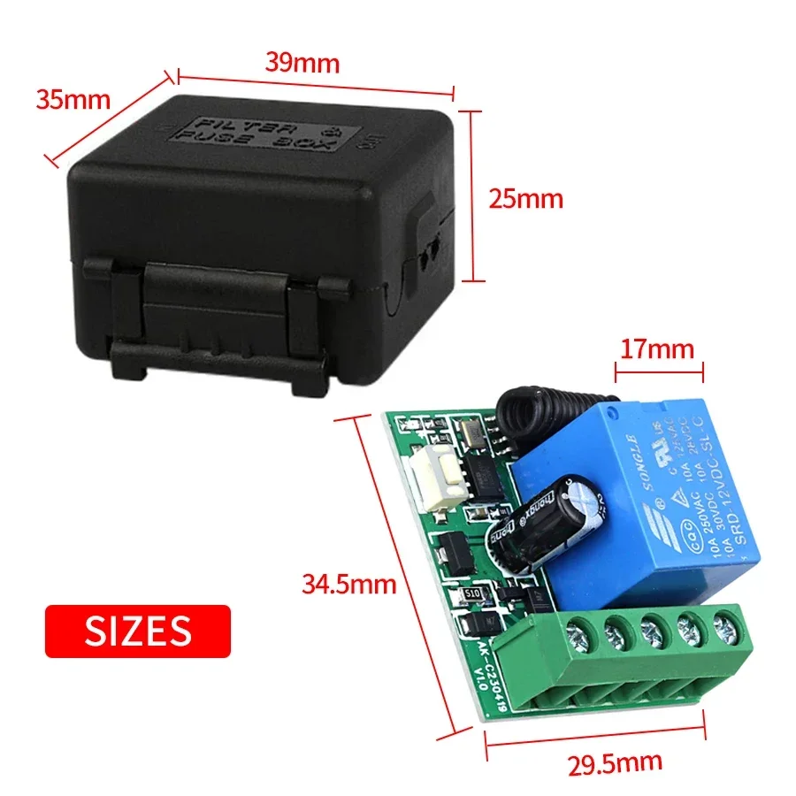 RF 433Mhz Wireless Light Switc - 433Mhz Receiver Module ulasan dan harga