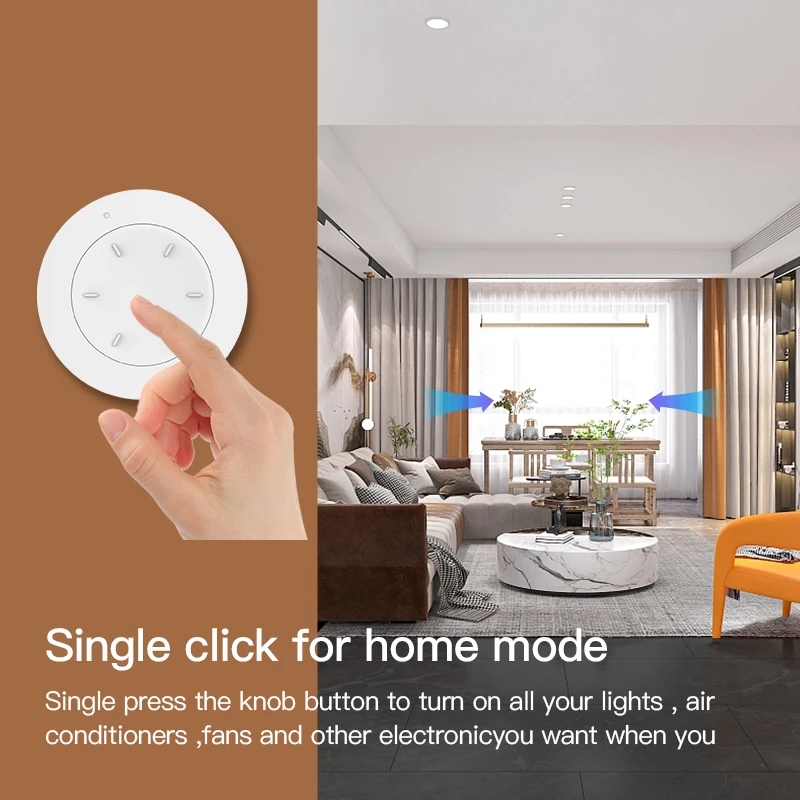 Smart ZigBee Knob Switch Work  - Home Automation Ideas ulasan dan harga