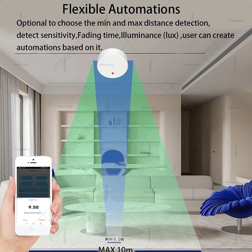 ZigBee Wifi MmWave Human Prese - Home Automation Ideas ulasan dan harga